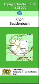 TK25 6329 Baudenbach