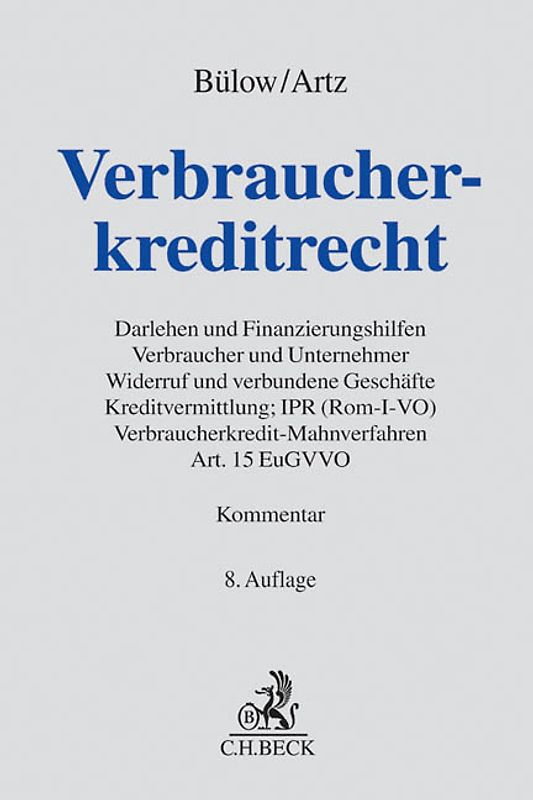 Verbraucherkreditrecht