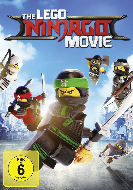 The Lego Ninjago Movie DVD