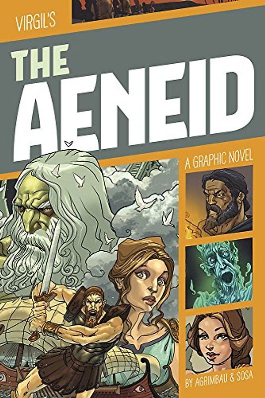 Virgil's The Aeneid: A Graphic Novel (Graphic Revolve: Classic Fiction)