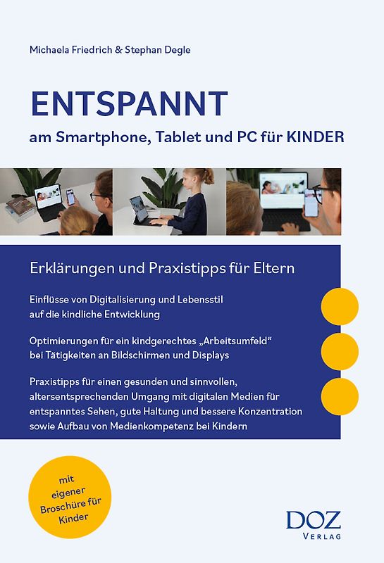 Entspannt am Smartphone, Tablet und PC für Kinder