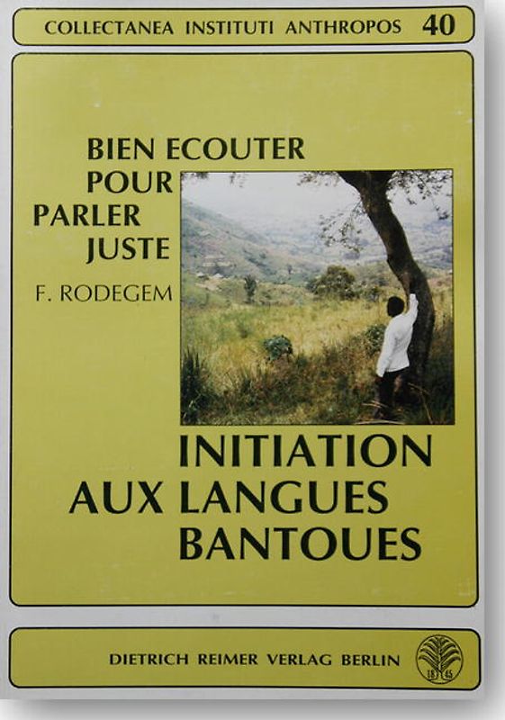 Initiation aux langues bantoues