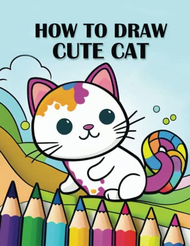 How to Draw Cute Cat: A Step-by-Step Guide to Drawing and Coloring Adorable Cats