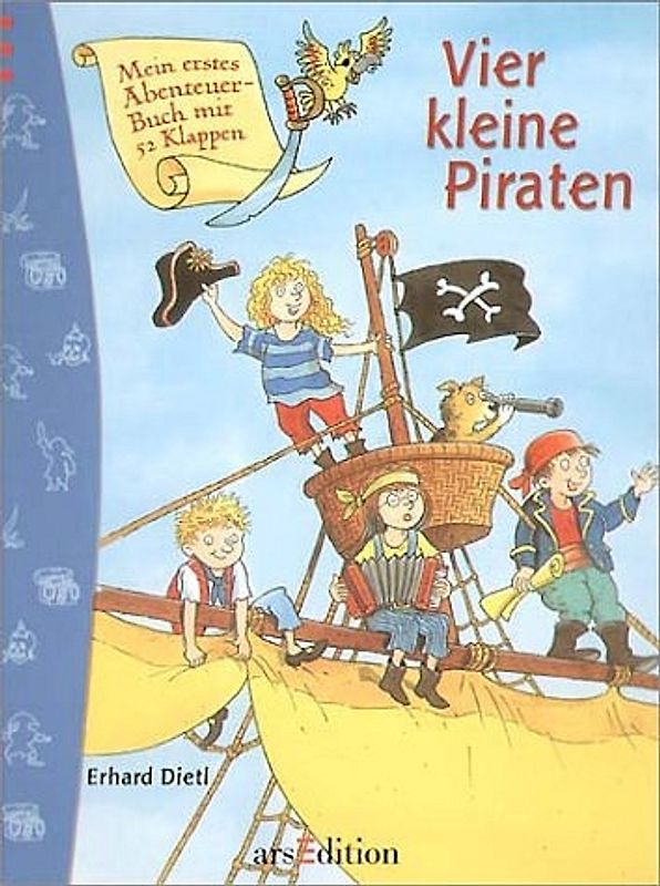 Vier kleine Piraten