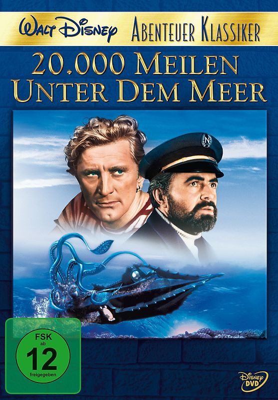 Walt Disney Abenteuer Klassiker:  20.000 Meilen unter dem Meer DVD
