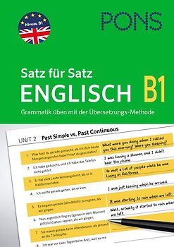 PONS Satz für Satz Englisch Grammatik B1