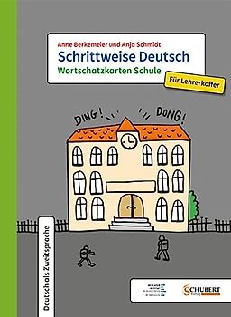 Schrittweise Deutsch / Wortschatzkarten Schule für Lehrerkoffer