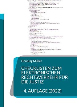 Checklisten zum elektronischen Rechtsverkehr für die Justiz