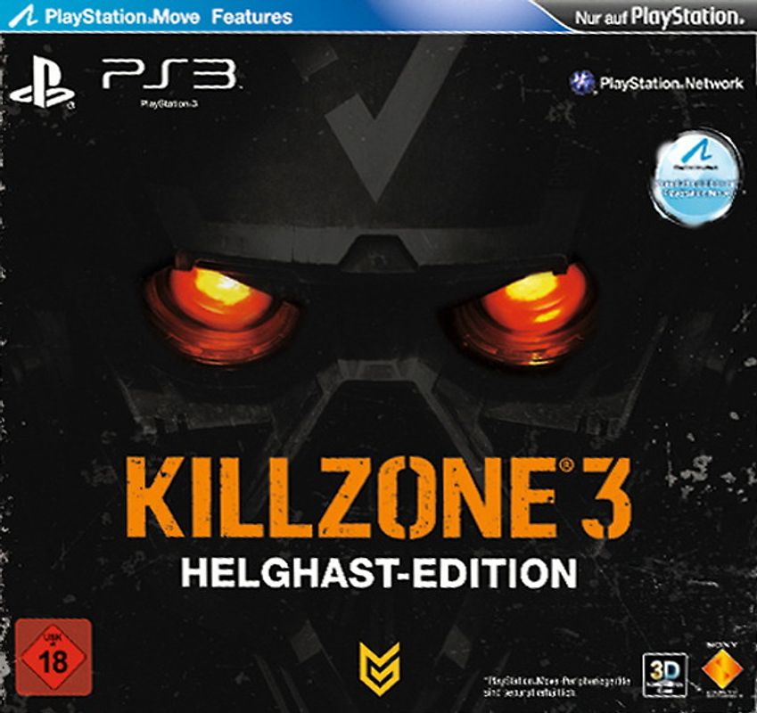 Killzone 3 [Helghast Edition, inkl. Helghast-Helmbüste, Steelbook, Booklet & Figur] PlayStation 3