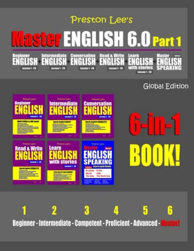Preston Lee’s Master English 6.0 - Part 1 Global Edition (Preston Lee's English Global Edition)