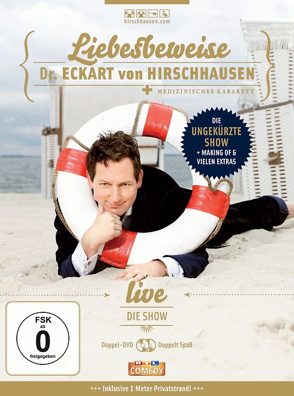 Dr. Eckart von Hirschhausen - Liebesbeweise [2 DVDs] DVD