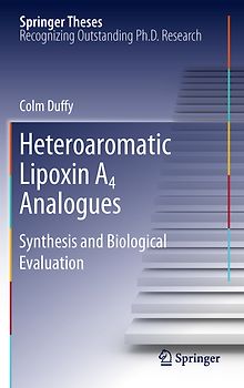 Heteroaromatic Lipoxin A4 Analogues