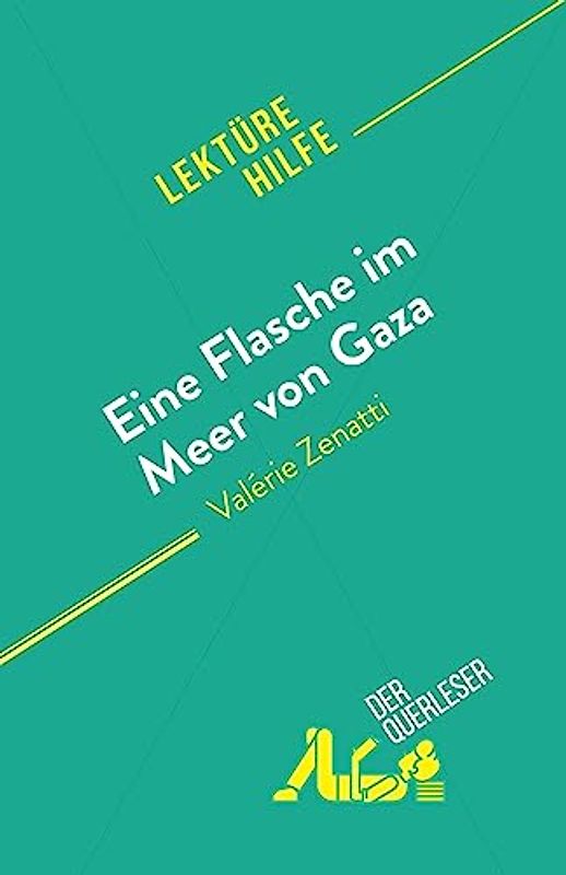 Eine Flasche im Meer von Gaza