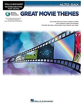 Great Movie Themes - Instrumental Play-Along Alto Sax (Book/Online Audio)
