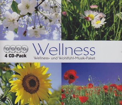 Wellness Musik 4er Paket Nr. 1