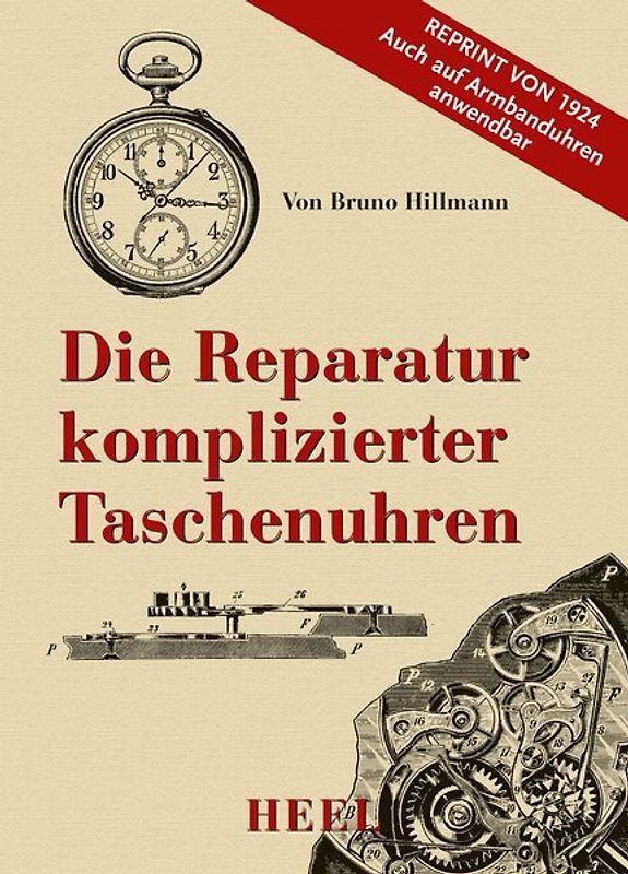 Die Reparatur komplizierter Armband- und Taschenuhren