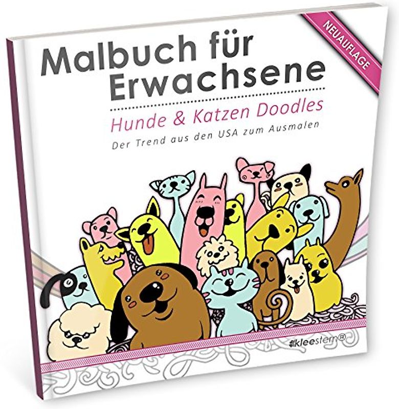 Kleestern Malbuch für Erwachsene
