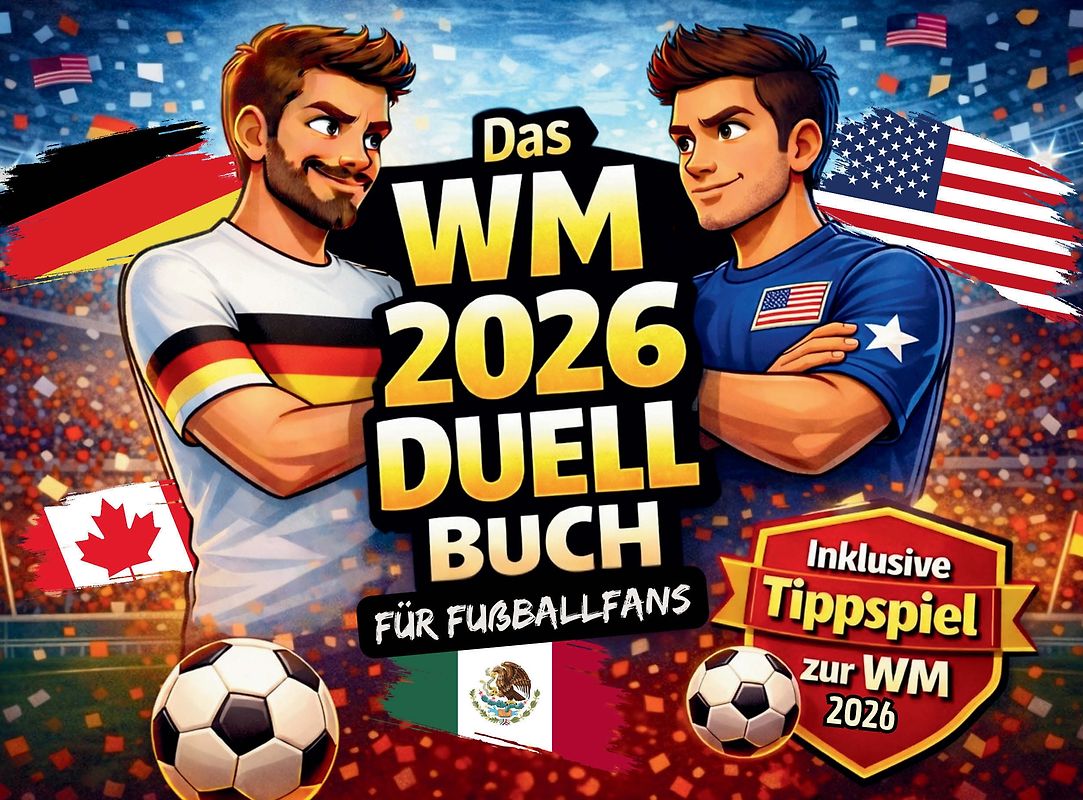 Das Fußball WM 2026 Duell-Buch für Fußballfans