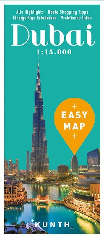 KUNTH EASY MAP Dubai 1:15.000