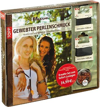 Kreativ-Set Perlenschmuck. Makena. Gewebter Perlenschmuck