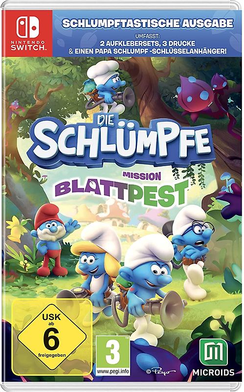 Die Schlümpfe: Mission Blattpest [Schlumpftastische Ausgabe] Nintendo Switch