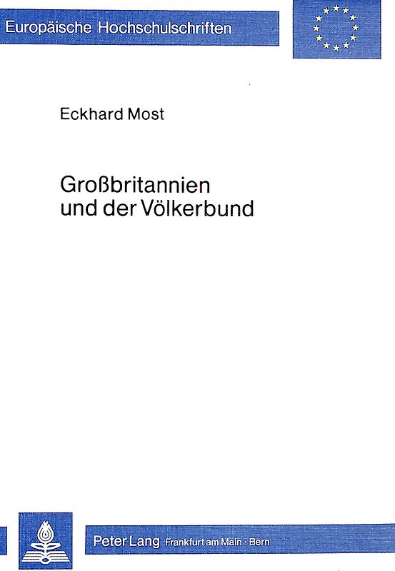 Grossbritannien und der Völkerbund