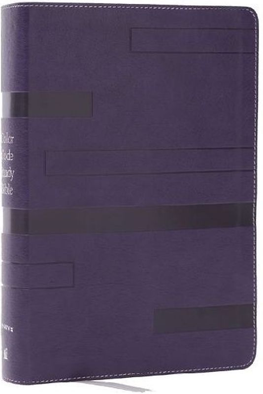 Color Code Study Bible, Revealing God's Truth Color by Color (Niv, Purple Leathersoft, Red Letter, Thumb Indexed, Comfort Print)