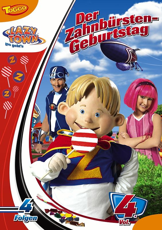 LazyTown - DVD Vol. 04: Der Zahnbürsten-Geburtstag DVD