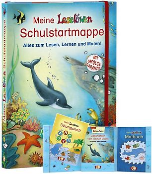 Meine Leselöwen-Schulstartmappe (Delfin)