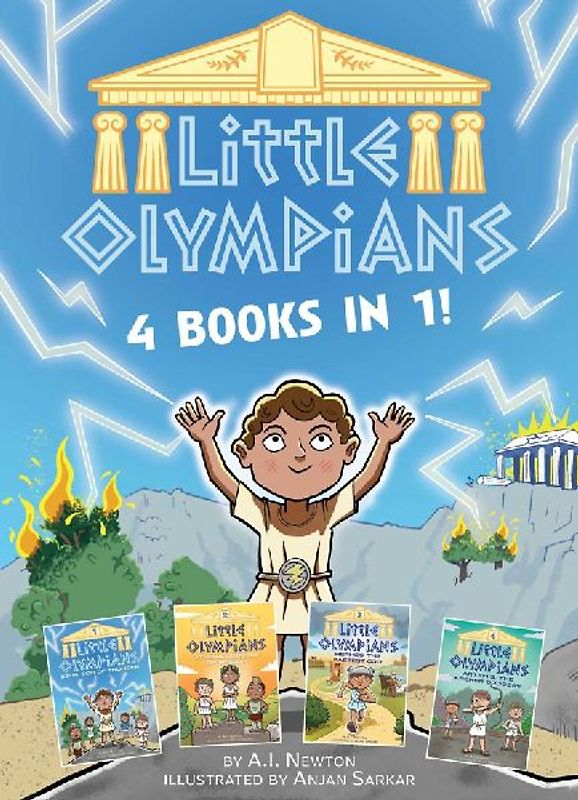Little Olympians: 4 Books in 1! (a Chapter Book Series about Little Greek Gods)