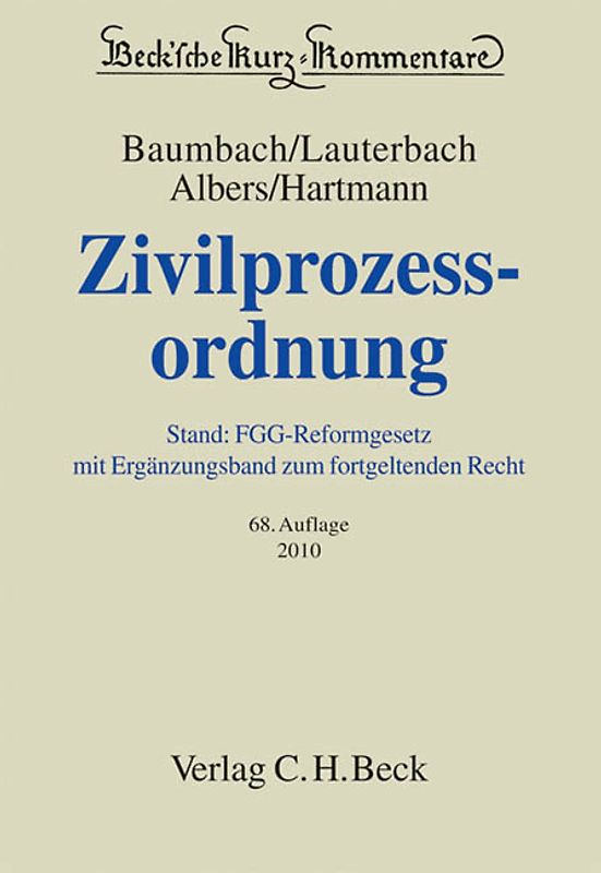 Zivilprozessordnung