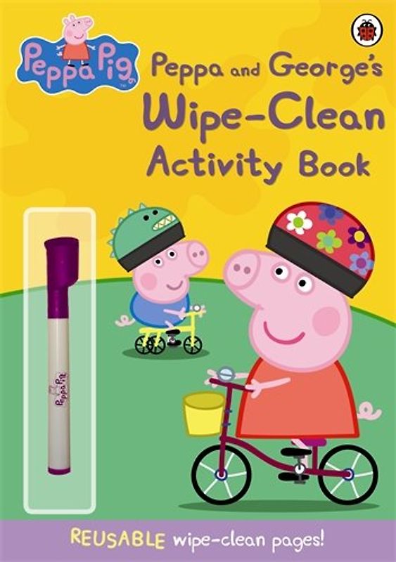 Peppa Pig: Peppa and George's Wipe-Clean Activity Book - Ladybird