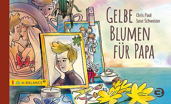 Gelbe Blumen für Papa