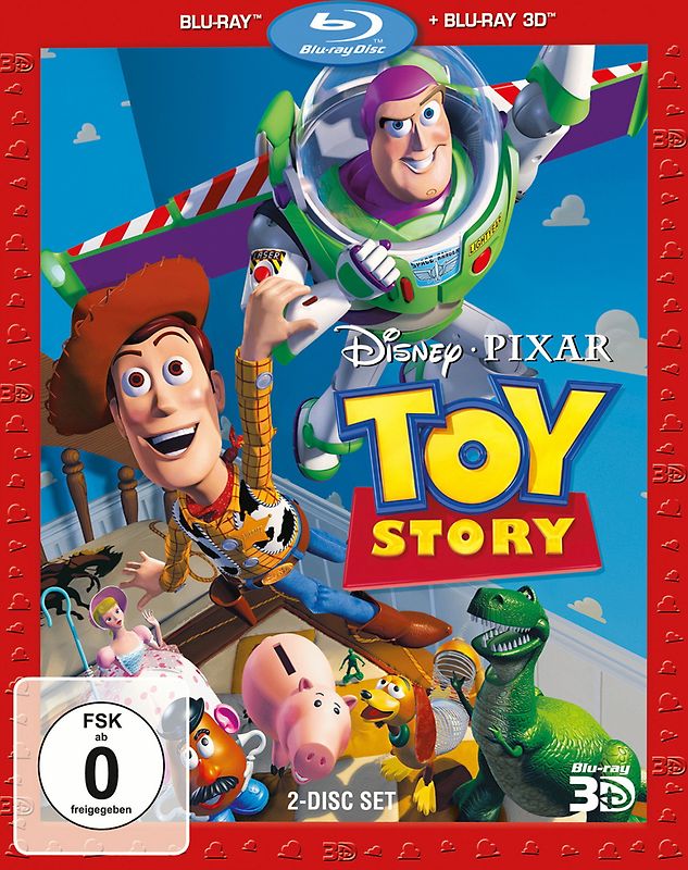 Toy Story [Special Edition, 3D + 2D Blu-Ray] 3D Blu-ray Disc