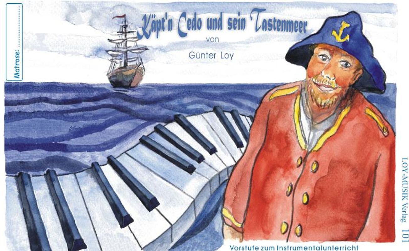 Käpt'n Cedo und sein Tastenmeer. Kinderlieder
