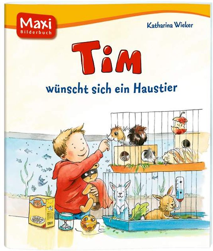 Tim wünscht sich ein Haustier. Box Tiere 1