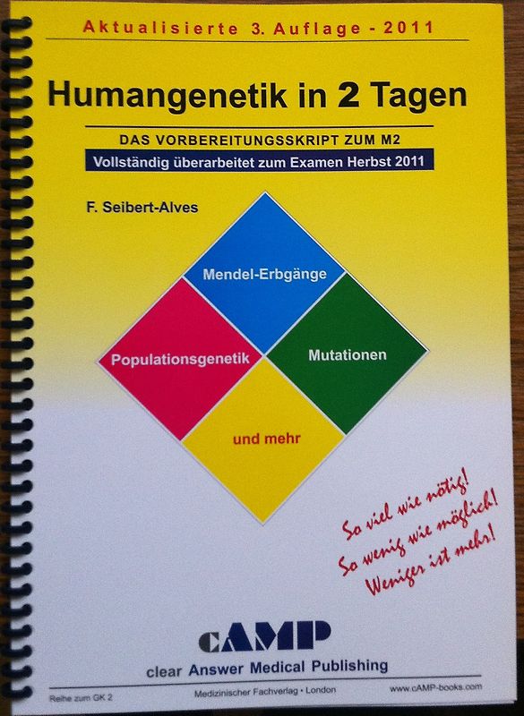 Humangenetik in 2 Tagen