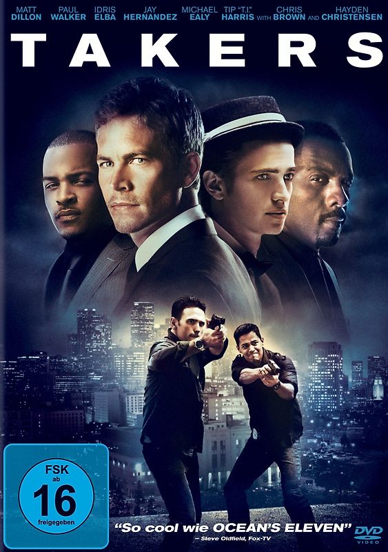 Takers DVD