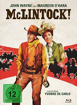 McLintock! [Limited Collector's Edition Mediabook, + DVD] Blu-ray Disc