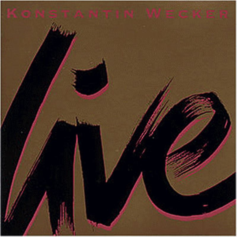 Konstantin Wecker - Live