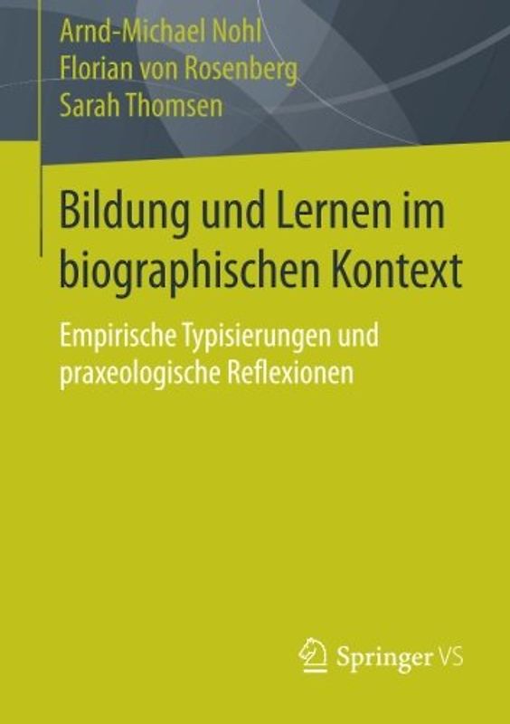 Bildung und Lernen im biographischen Kontext