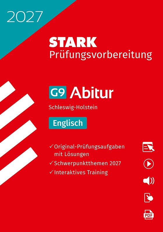 STARK Englisch gN/eN - Abitur 2027 Schleswig-Holstein - Prüfungsvorbereitung