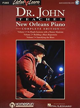 Dr. John Teaches New Orleans Piano - Complete Edition Book/Online Audio