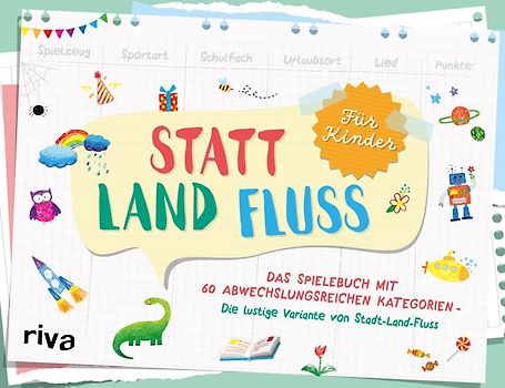 Statt Land Fluss für Kinder