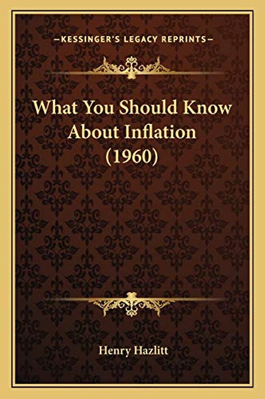 What You Should Know About Inflation (1960)