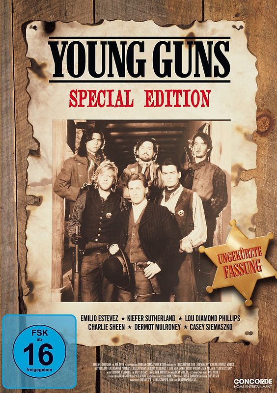 Young Guns [Special Edition, Ungekürzte Fassung] DVD