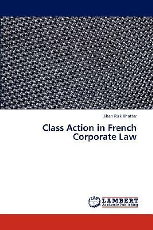 Class Action in French Corporate Law