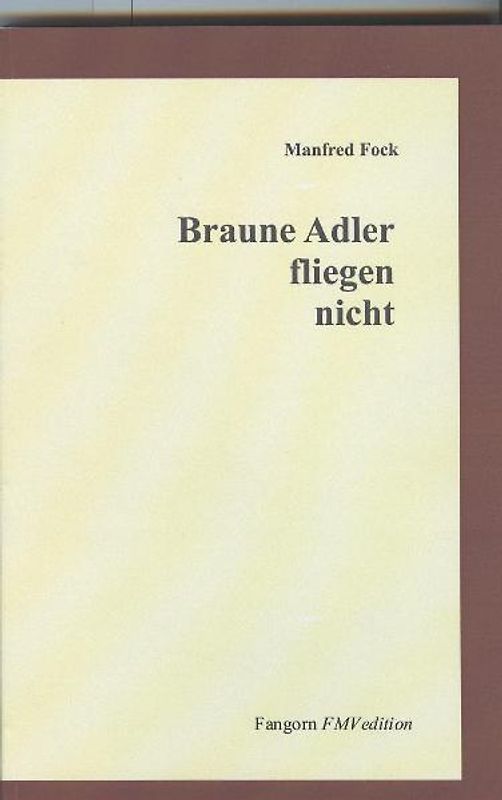 Braune Adler fliegen nicht