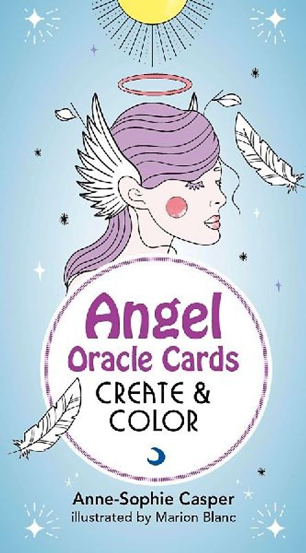 Angel Oracle Cards: Create and Color