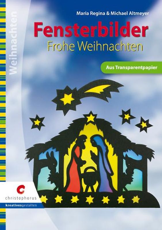 Fensterbilder Frohe Weihnachten